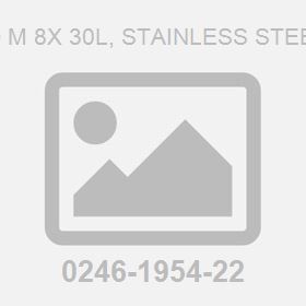 Stud M 8X 30L, Stainless Steel 5.6